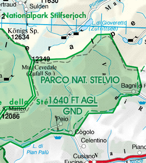 2023 Italy North VFR Chart 1:500 000 - RogersdataImage Id:126841