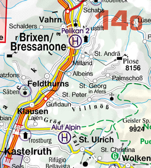 2024 Italy Centre VFR Chart 1:500 000 - RogersdataImage Id:126849