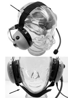 David Clark Headset Support Assembly