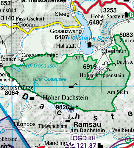 2024 Austria VFR Chart 1:500 000 - RogersdataImage Id:127293