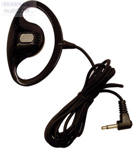 Image ofSHARMAN EP-1R EARPHONE W/3.5mm ANGLE PLUG