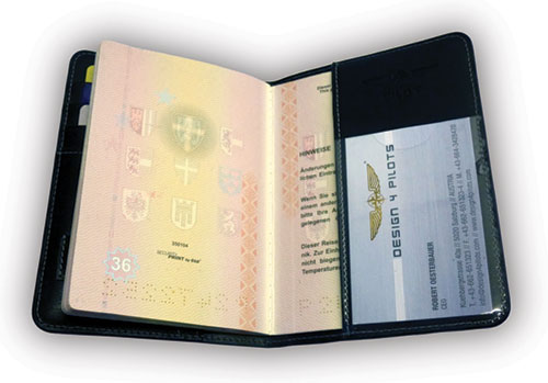Image 2 of Design4Pilots - PILOT PASSPORT SET