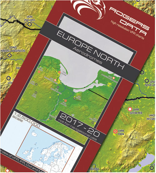 European Aerodromes North – Panorama Chart 1:2.500.000, 2017-2020 - RogersdataImage Id:128027