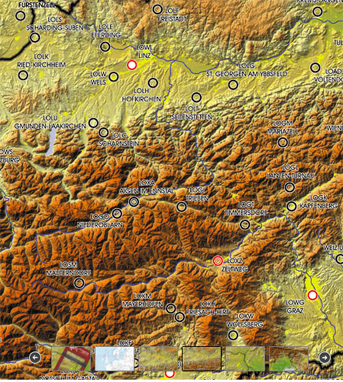 European Aerodromes South – Panorama Chart 1:2.500.000, 2017-2020  - RogersdataImage Id:128029