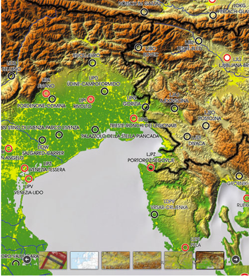 Image 5 of European Aerodromes South – Panorama Chart 1:2.500.000, 2017-2020 - Rogersdata