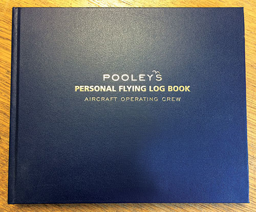 Image 1 of Pooleys EASA/CAA Part-FCL Personal Flying Log Book - Blue or Black