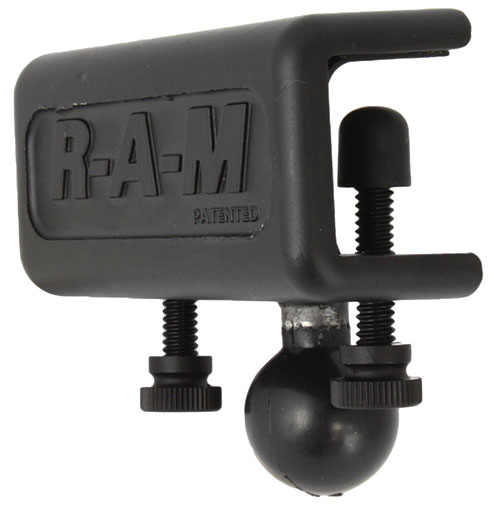Windscreen Clamp Mount Base + Standard Arm + Round Plate Accessory (RAM-B-259+RAM-B-201+RAM-B-202) (COMBO)Image Id:130042