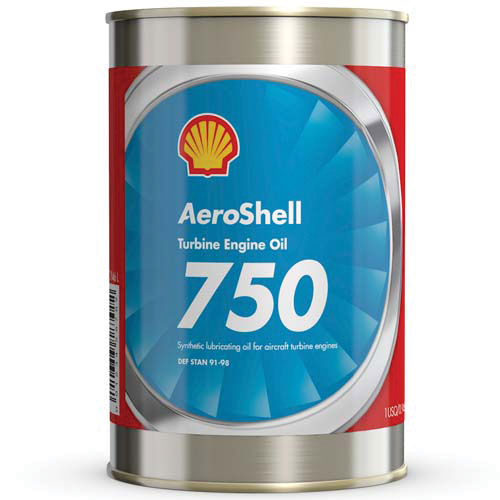 Aeroshell Turbine Oil 750 – Case 24 x 1 USQ (DEF STAN 91-98 OX-38)