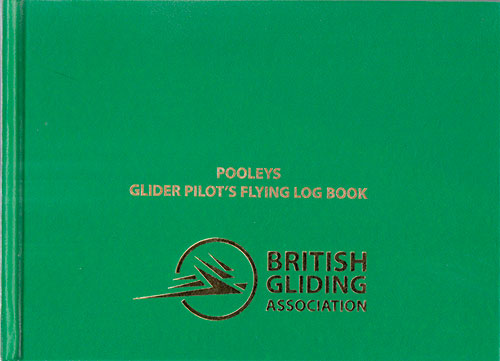 Pooleys BGA Glider Log Book - Pooleys