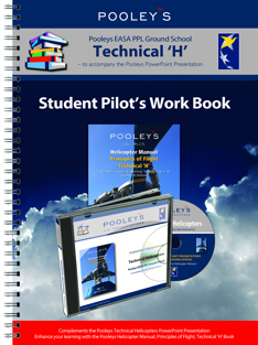 Image ofPooleys Air Presentations – Technical Helicopter Student Pilot's Work Book (b/w, no text)