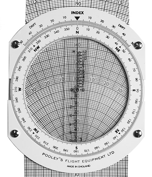 Image 1 of Combination CRP-5W Computer and Jeppesen General Student Pilot Route Manual