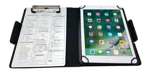 Image 12 of Universal full size folio C iPad holder / kneeboard