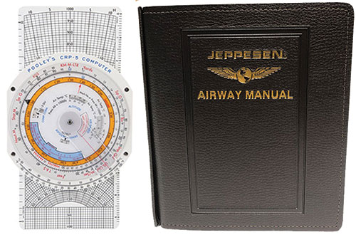 Image 0 of Combination CRP-5 and Jeppesen EASA-FCL General Student Pilot Route Manual GSPRM