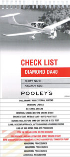 Image ofDiamond DA40 Checklist