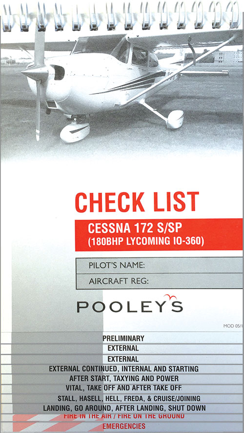 Cessna 172 S/SP Checklist