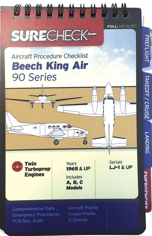Beech KingAir 90 Checklist