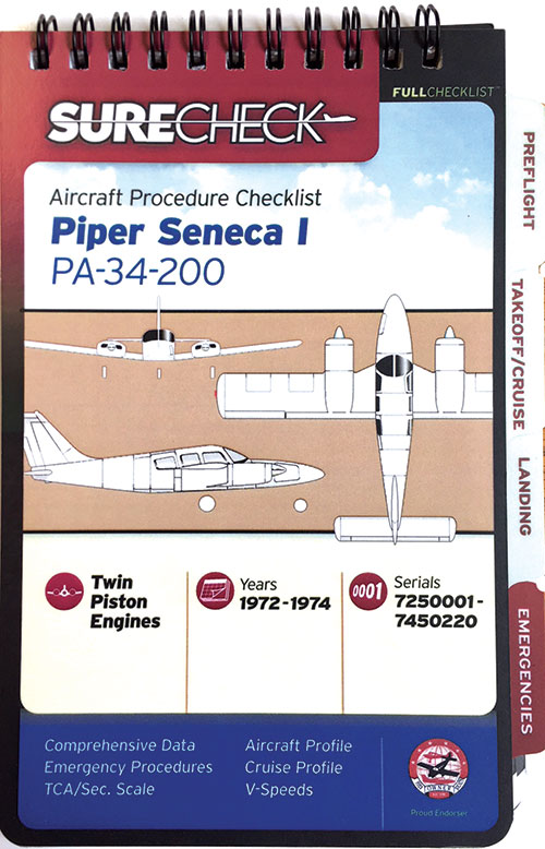 Piper Seneca I Checklist
