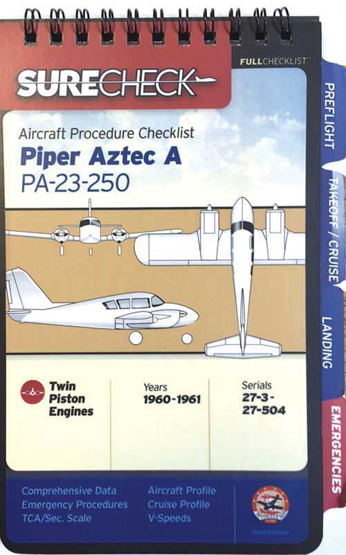 Surecheck Piper Aztec A Checklist