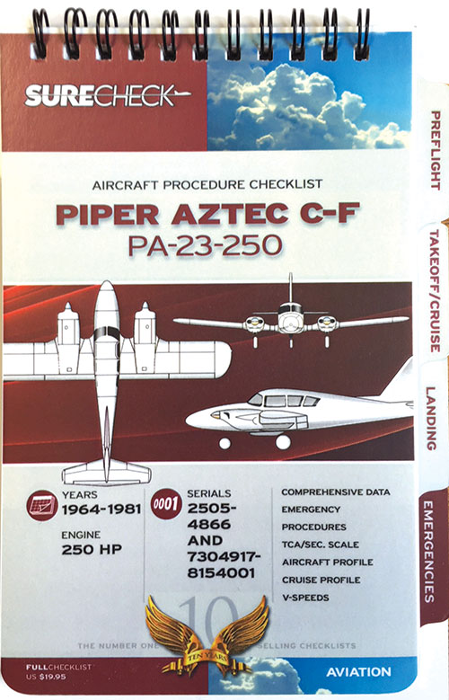 Piper Aztec C-F Checklist