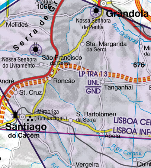 Image 5 of 2025 Portugal VFR Charts 1:500 000 - Rogersdata