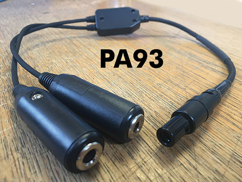 Aviation Headsets & Accessories 2 TO 1 Aviation Headset Adaptor Plug