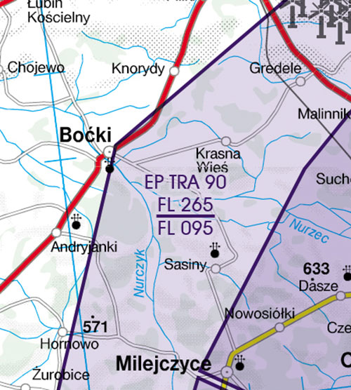 2023 Poland North VFR Chart 1:500 000 - RogersdataImage Id:138415