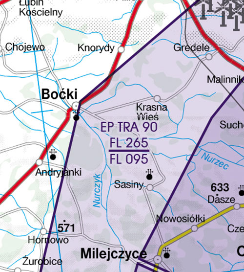 Image 10 of 2025 Poland South West VFR Chart 1:500 000 - Rogersdata