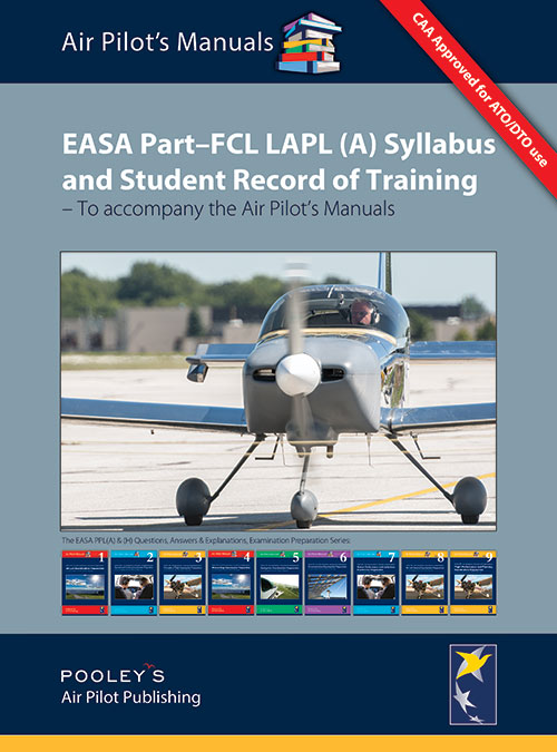 LAPL (A) Syllabus & Student Record of Training - CAA & EASA Part-FCL Compliant (Spiral Bound)Image Id:139030
