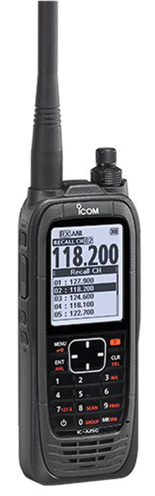 Icom IC - A25CE Pro Pack VHF Airband Handheld (5D)