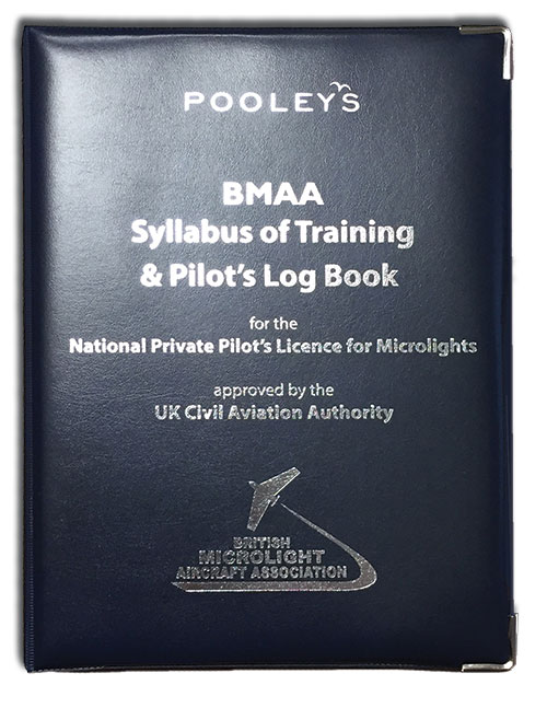 Syllabus of Training for the NPPL for Microlights + PPL Log Book in BINDER - BMAAImage Id:140109