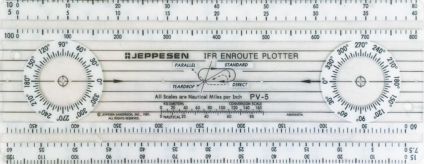 Jeppesen PV-5 IFR Enroute Plotter 10009534