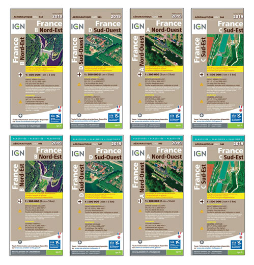 Laminated Vfr Wall Planning Chart