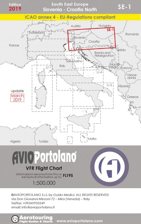 AvioPortolano South East Europe – Slovenia, Croatia North SE-1