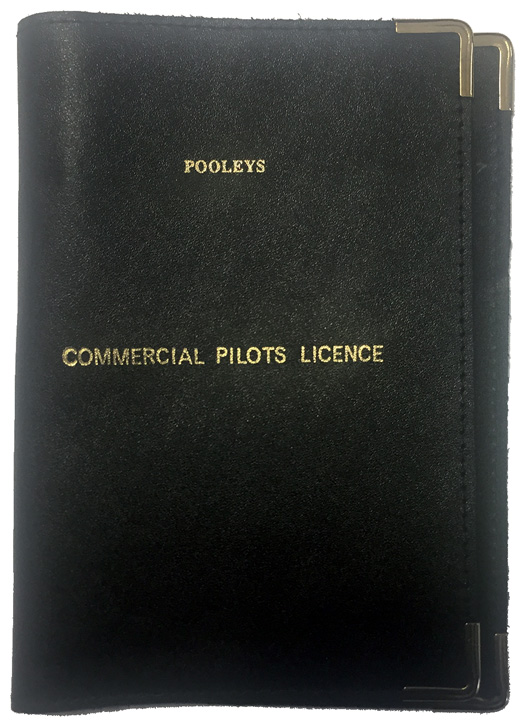 Image 1 of Pooleys Leather Licence Holder Cover - Black