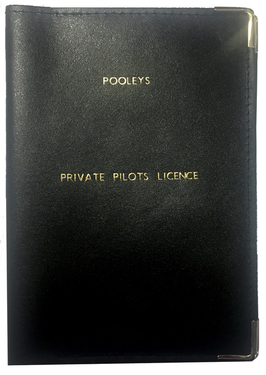 Image 0 of Pooleys Leather Licence Holder Cover - Black