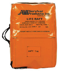 Survival Life Raft 4-6 person with Canopy (UK MAINLAND ONLY - 3 DAYS