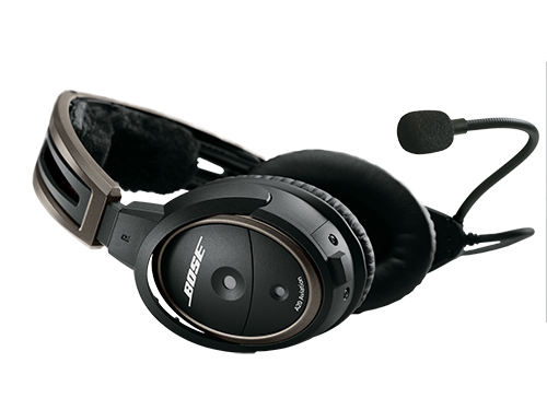 Image 0 of Bose A20 Headset with Airbus XLR5 Plug, Bluetooth, Flex Hi Imp (324843-3070)