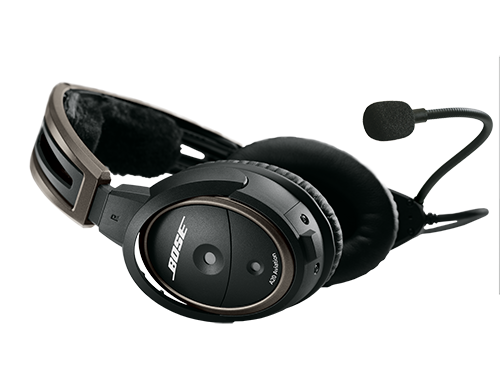 Bose A20 Headset with Airbus XLR5 Plug, Bluetooth, Flex Hi Imp (324843-3070)