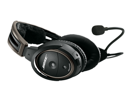 Bose A20 Headset with Airbus XLR5 Plug, Bluetooth, Flex Hi Imp (324843-3070)