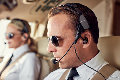 Bose ProFlight Series 2 Aviation Headset with Dual Plug (Fixed-Wing), Bluetooth  (789812-5020)Image Id:144881