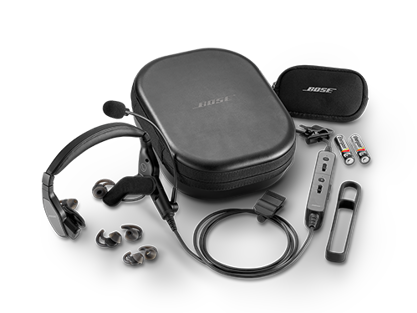 Bose ProFlight Series 2 Aviation Headset with Dual Plug (Fixed-Wing), Non Bluetooth (789812-2020) 