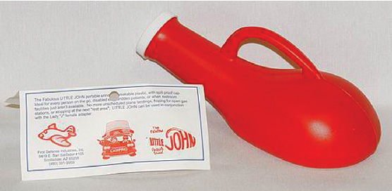 Little John Spill-Proof Portable Urinal