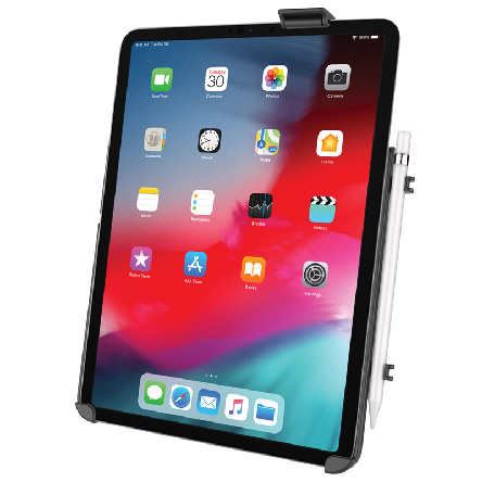Image 0 of Holder. RAM-HOL-AP23. EZ-Roll'r™ Cradle for Apple iPad Pro 11" (1st - 2nd Gen) & Air 4