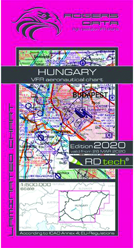 Hungary VFR Chart 1:500 000 - Rogersdata