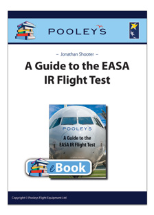 Image ofA Guide to the EASA IR Flight Test, Jonathan Shooter – eBook