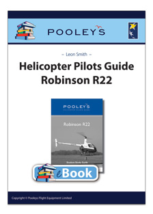 Image ofPooleys Robinson R22 Helicopter Student Study Guide – Leon Smith eBook