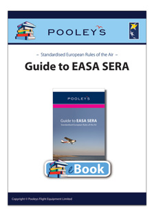 Image ofGuide to EASA SERA – Standardised European Rules of the Air eBook