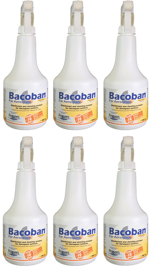 Bacoban for Aerospace 1%  – Case of 6 x 500ml bottlesImage Id:150328