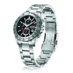 Flyer Horizon Chrome Watch