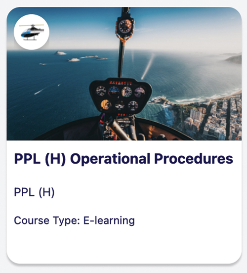 Image 0 of Academy Access – Helicopters Operational Procedures, E-Learning
